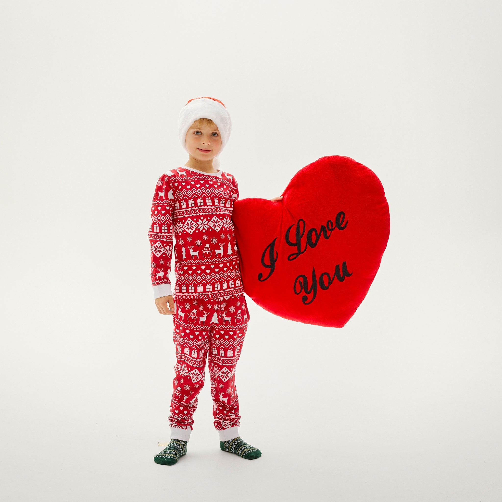 The Peaceful Pyjama Bordeaux - Kinderen.